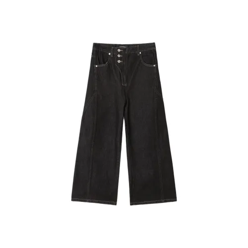 ESSEDANCES Черные Унисекс Джинсы