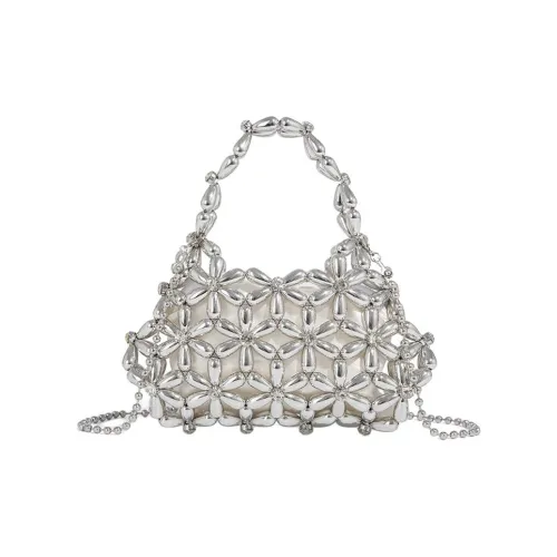 PAYOT ABS Crossbody Bag Standard Women's Silver White Gunmetal