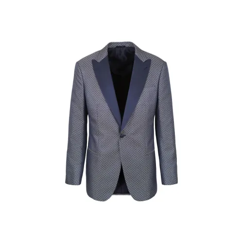 GIORGIO ARMANI Серый Мужской Деловой костюм