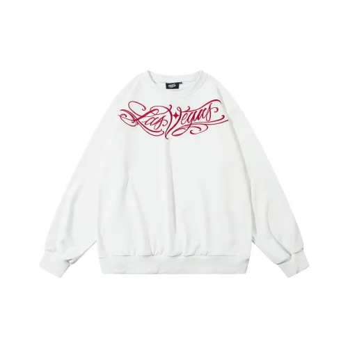 HIPHOPPUNKS Белый Мужской Свитшот