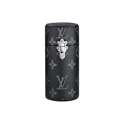 LOUIS VUITTON Monogram Eclipse Кожа Встроенная память Коробка Мужской Черный