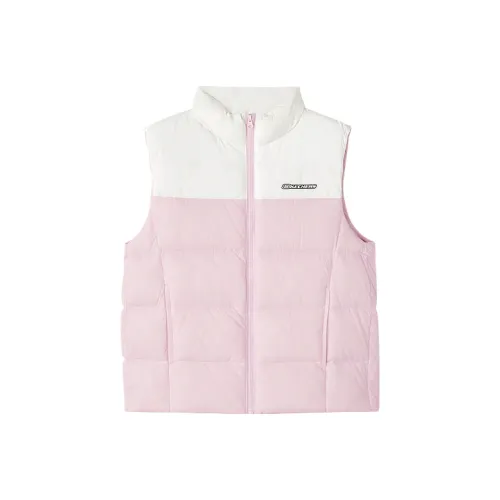 Skechers Kids Cherry Blossom Pink 004K Kids Down Vest Skechers Kids Вишневый цветок Розовый 004K Kids Пуховик
