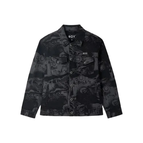 Boy London Черный Унисекс Джинсовые куртки