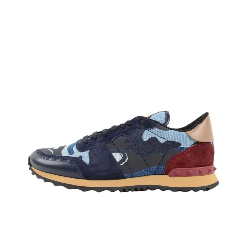 Valentino Rockrunner Low Топ Повседневная обувь Мужская Синяя