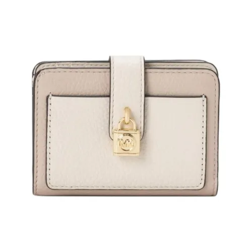 MICHAEL KORS Scarlett Коровья кожа Кошелек Маленький Женский Нежно-розовый