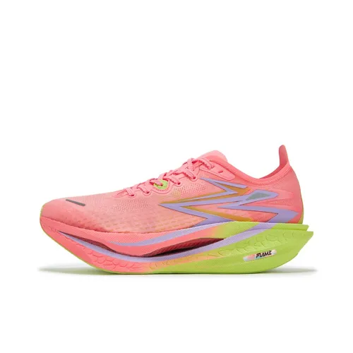 361° Flame 4 Беговые кроссовки Низкий топ Неоново-светлый коралловый Унисекс