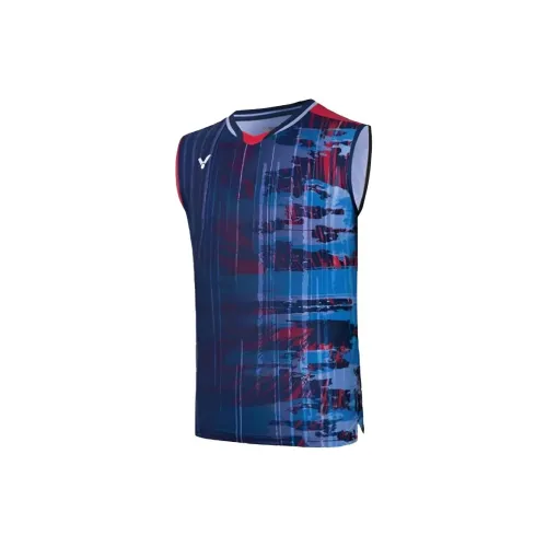 Victor Бадминтон Джерси Короткий рукав T-рубашки Унисекс