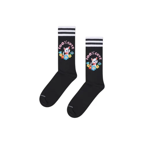 Happy Socks Черные Унисекс MID Носки до икры