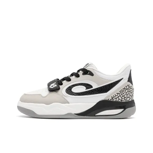 QIAODAN Покрытие Баланс Низкий Топ Скейтборд Кроссовки Мужские Белые Float Лайм