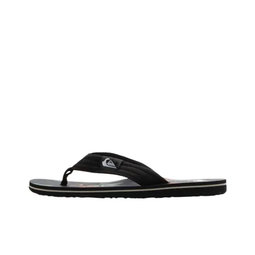 Quiksilver Molokai Layback Шлепанцы Мужские Черные