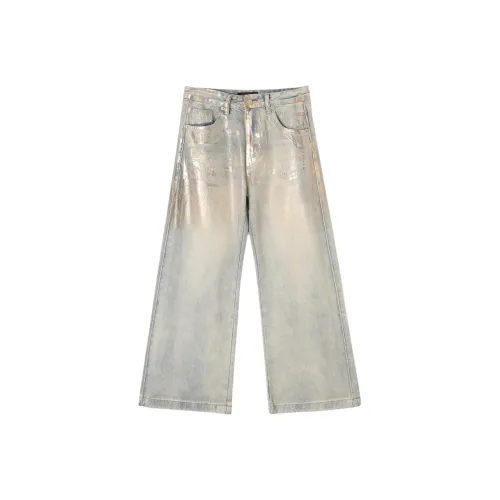 ESSEDANCES Светло-синие унисекс джинсы