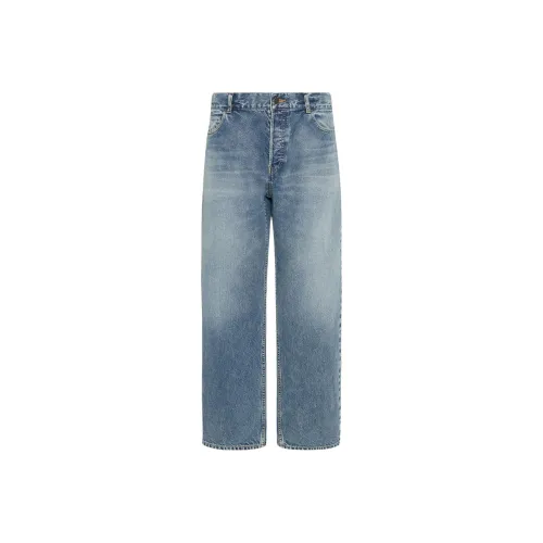 THE ROW Medium Blue Men's Jeans THE ROW Средне-голубые мужские джинсы