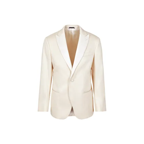 GIORGIO ARMANI Белый Мужской Деловой костюм