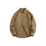 [100% cotton] Кофейный (Логотип на груди Frozen Mountain)