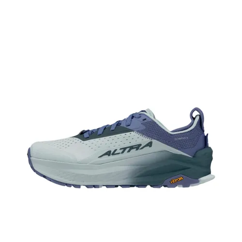 Altra OLYMPUS 6 Беговые кроссовки Женские Синий Серый