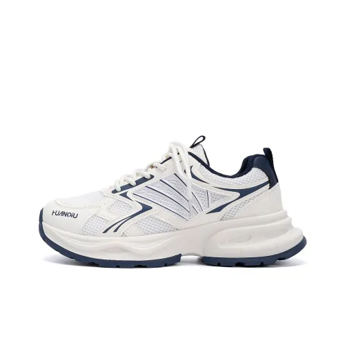 HUANQIU Устойчивый к истиранию Легкий Увеличивающий Высоту Низкий Топ Кроссовки с Толстой Подошвой Мужские