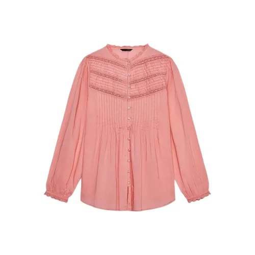 ZARA Розовые Женские Рубашки