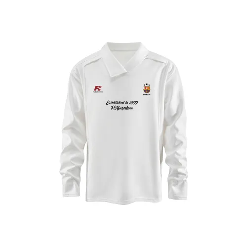 FCB ARCELONA Длинный рукав Т-рубашка Унисекс