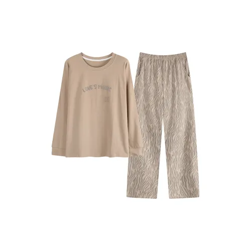 ROUKEER Женские Пижамные Комплекты