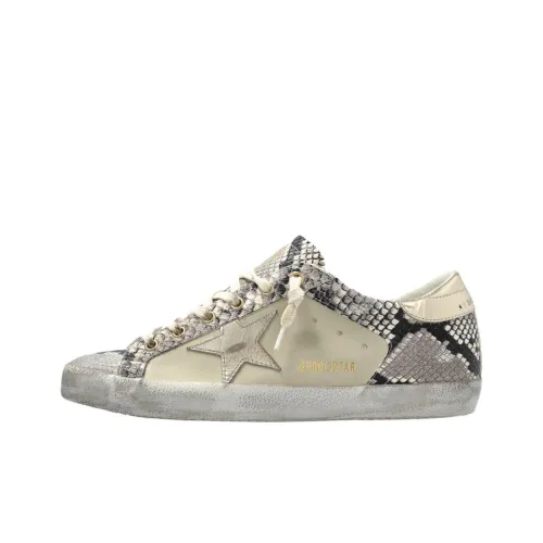 Golden Goose Супер Звезда Low Топ Скейтборд Кроссовки Женские Бежевые