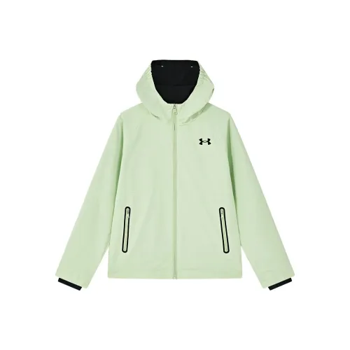 Under Armour Светло-зеленый Школьный возраст Топы