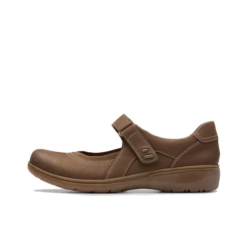 Clarks Carleigh Madi Платформа Mary Jane 3,5 см Женские Коричневые