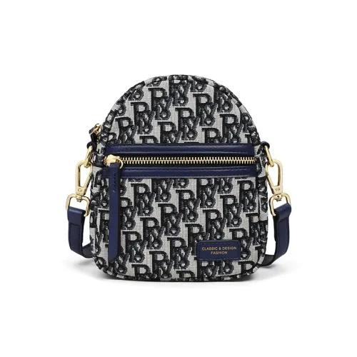 Crtnzo Kroez Ткань Сумка через плечо Стандартная Женская Королевский синий