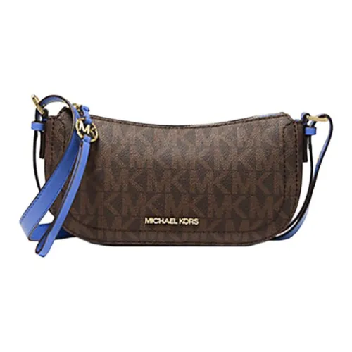 MICHAEL KORS Camden Кожа Курьерская Сумка Сумка Сумка через плечо Сумка через плечо Женская Желудево-коричневая