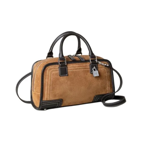 SHIZIYOUA Сумка из коровьей кожи стандартная унисекс коричневый