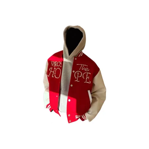 ZIAREL Красный Унисекс Бейсбольные Джерси