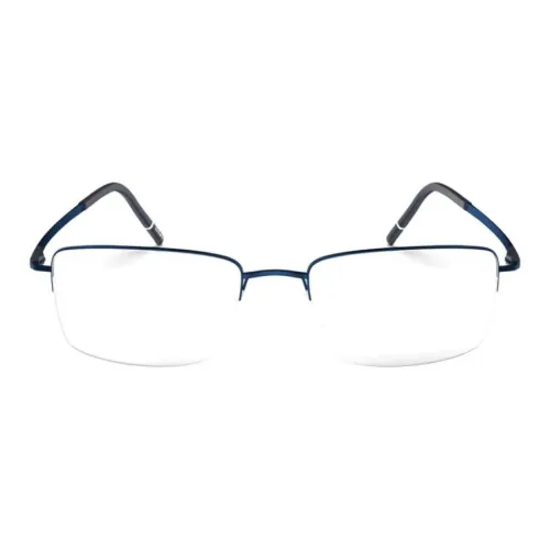 SILHOUETTE Titanium Square Eyeglass Frames Men's Multicolor