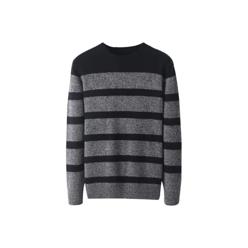 DKRVT Черный [Упаковка включена] Мужские кашемировые свитеры