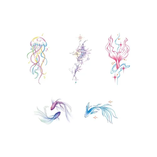 ZAIBIAN Временные Татуировки Унисекс