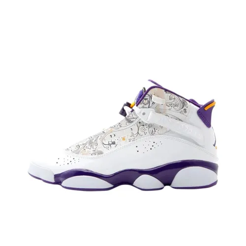 Jordan Air Jordan 6 Vintage Баскетбольные Кроссовки Мужские Белые