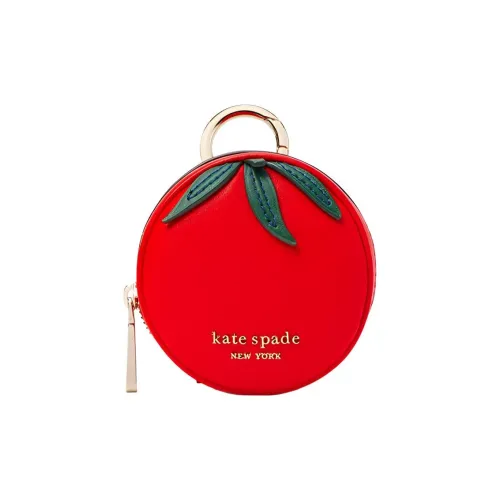 Kate Spade Коровья кожа Монетница Женская Ярко-красный
