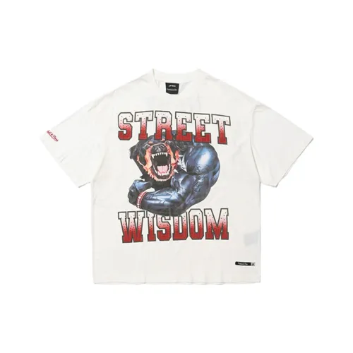 Mitchell Ness Белый Унисекс Футболки