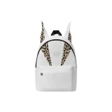 Леопард с принтом и белый