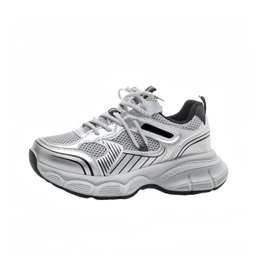 K KANGXUANAN Амортизация и Дышащий Низкий Топ Кроссовки с Толстой Подошвой Женские