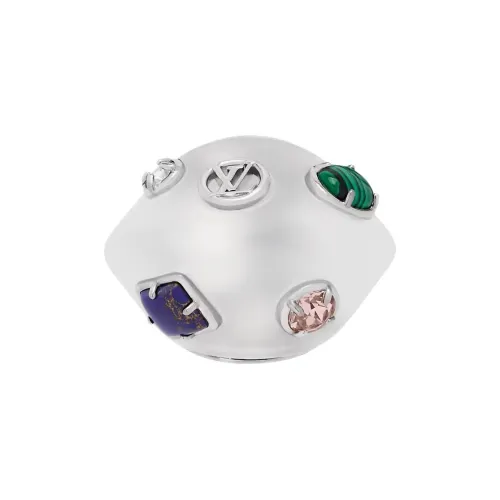 LOUIS VUITTON Смола Кольца Женское Серебро