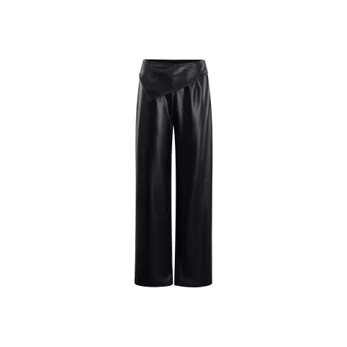 CHILL QIAOER Кожаные брюки женские