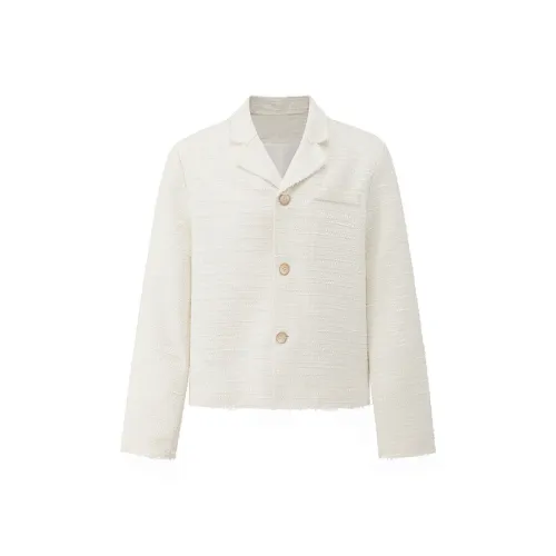 LPEF Cropped Бизнес Костюм Куртка Унисекс