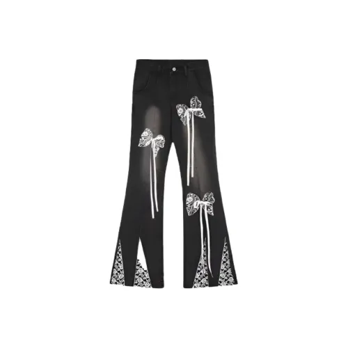 DANCANG Черные Женские Джинсы