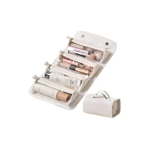 SHANGYELAMEILA 4 в 1 Большая емкость Макияж и уход за кожей Сумка для путешествий Туалетная сумка для макияжа