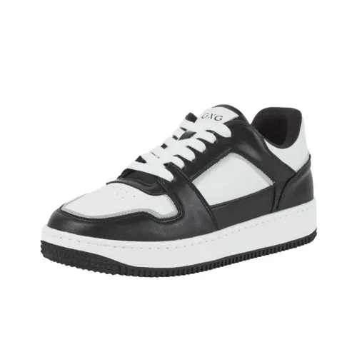 GXG Устойчивые к истиранию Низкие Кроссовки для скейтбординга Мужские Черные Белые