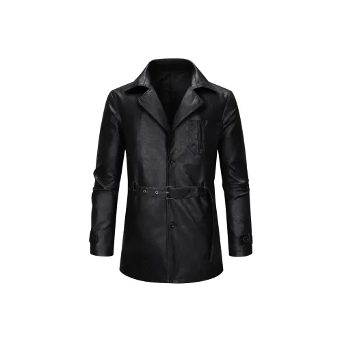 BUSINE; Мужские кожаные куртки