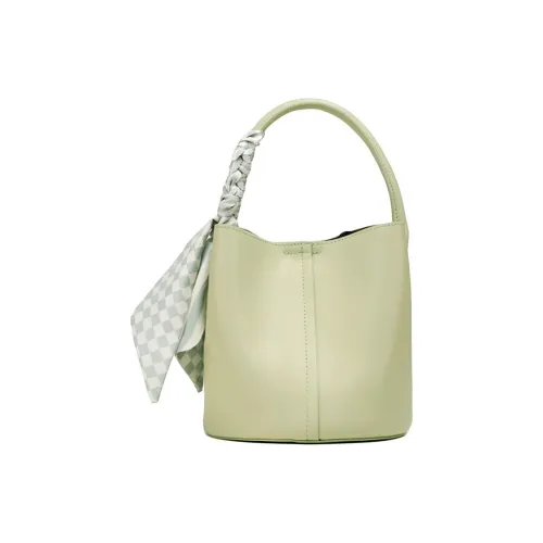 DEERE JACK Корова Кожа Ведро-Формовая Сумка Сумка на плечо Сумка через плечо Сумка Ледяной Мох Зеленый