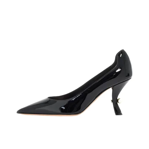 DIOR Нестандартный каблук Высокие каблуки Женские Черный