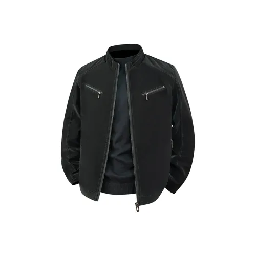 PIERRE CARDIN Кожа Куртка Унисекс