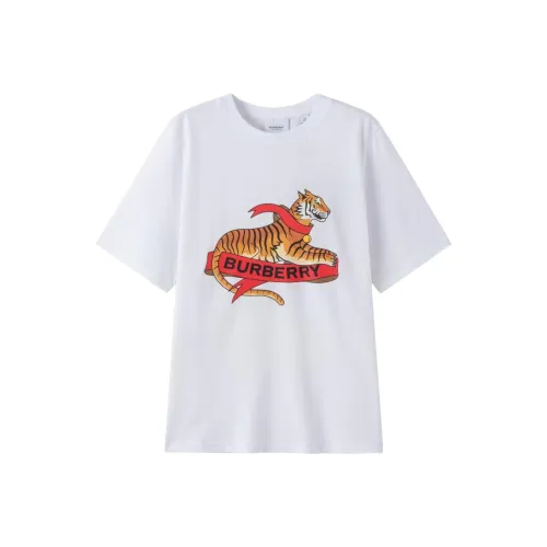 Burberry Белые Детские Рубашки T