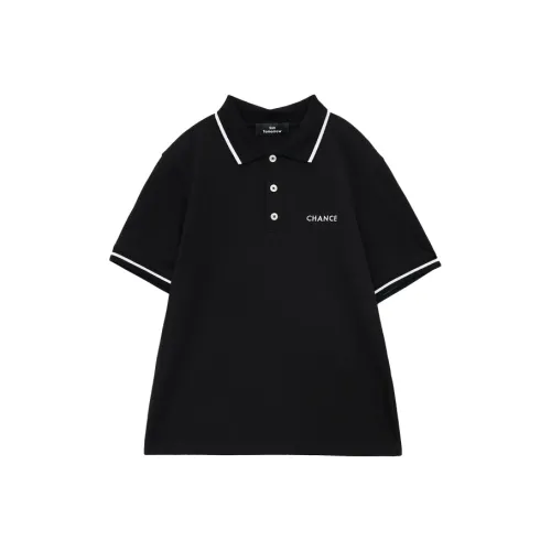 SUNTOMORROW T-рубашка 2025 Летний Черный Подростки